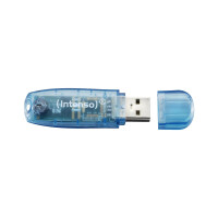 Intenso Rainbow Line - 4 GB - USB Typ-A - 2.0 - 28 MB/s - Kappe - Blau