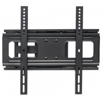 Manhattan Universal TV-Wandhalterung - neig- und schwenkbar - Ein Arm - geeignet für Flachbildschirme und Curved Displays von 32" bis 55"* und bis zu 50 kg - 50 kg - 81,3 cm (32 Zoll) - 139,7 cm (55 Zoll) - 200 x 200 mm - 400 x 400 mm - Schwarz