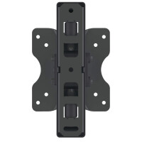 Manhattan Universal TV-Wandhalterung - neig- und schwenkbar - Ein doppelt schwenkbarer Arm - geeignet für Bildschirme von 13" bis 27"* und bis zu 20 kg - Wandabstand 50 bis 354 mm - schwarz - 20 kg - 33 cm (13 Zoll) - 68,6 cm (27 Zoll) - 75 x 75 mm - 100