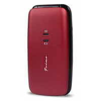 Doro Primo 401 - Klappgeh&auml;use - Single SIM - 5,08 cm (2 Zoll) - Bluetooth - 800 mAh - Schwarz - Rot