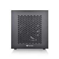 Thermaltake Divider 200 TG Air Micro - Micro Tower - PC - Schwarz - SPCC - Gehärtetes Glas - Gaming - Blau - Grün - Rot