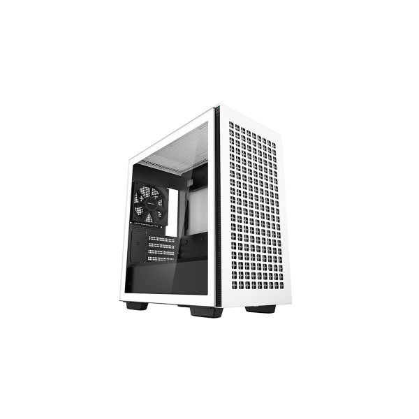Deepcool CH370 WH - Mini Tower - PC - Weiß - micro ATX - Mini-ITX - ABS - Stahl - Gehärtetes Glas - Multi