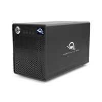 OWC ThunderBay 4 mini - HDD / SSD-Gehäuse - 2.5 Zoll - SATA - 40 Gbit/s - USB Anschluss - Schwarz