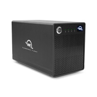 OWC ThunderBay 4 mini - HDD / SSD-Gehäuse - 2.5 Zoll - SATA - 40 Gbit/s - USB Anschluss - Schwarz