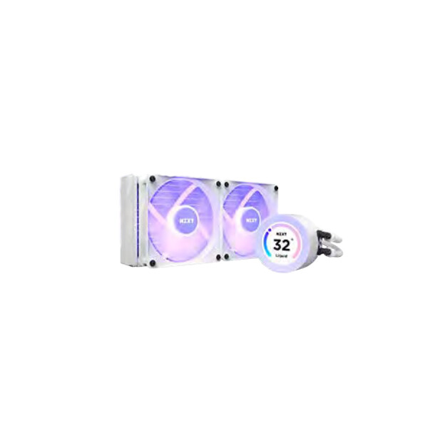 NZXT Kraken Elite 240 RGB - All-in-One-Flüssigkeitskühler - 12 cm - 78,86 cfm - Weiß