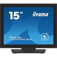 Iiyama 15 T1532MSC-B1S VGA HDMI DP - Flachbildschirm (TFT/LCD) - 38 cm