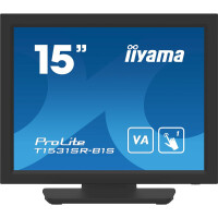 Iiyama 15 T1531SR-B1S VGA HDMI DP - Flachbildschirm (TFT/LCD) - 38 cm