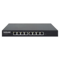 IC Intracom 8-Port PoE+ Gigabit Switch mit PoE-Passthrough - Switch - 1 Gbps