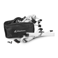 Sharkoon REBEL P30 Gold 1000W ATX3.0 weiss 1x 12VHPWR 4x PCIe Kabel-Management 1000