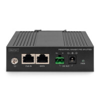 DIGITUS Gigabit Ethernet PoE Splitter, Industrial, 60W