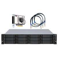 QNAP TL-R1200S-RP - HDD / SSD-Gehäuse - 2.5/3.5 Zoll...