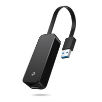 TP-LINK UE306 - Kabelgebunden - USB - Ethernet - 1000 Mbit/s - Schwarz