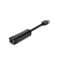 Kensington UA0000E USB-A-Ethernet-Adapter &ndash; schwarz - Kabelgebunden - USB - Ethernet - 5000 Mbit/s - Schwarz