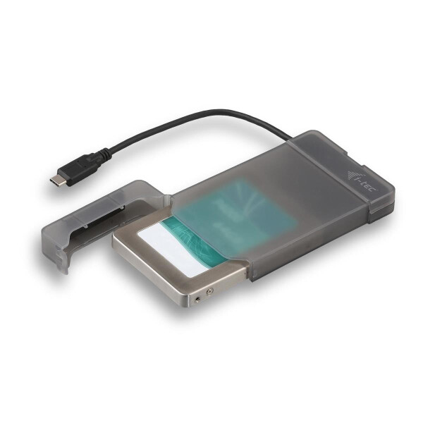 i-tec MySafe USB-C 3.1 Gen. 2 Easy - HDD / SSD-Gehäuse - 2.5 Zoll - SATA - Serial ATA II - Serial ATA III - 10 Gbit/s - USB Anschluss - Schwarz