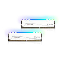 Mushkin Redline Lumina - 16 GB - 2 x 8 GB - DDR4 - 3200 MHz - 288-pin DIMM - Weiß