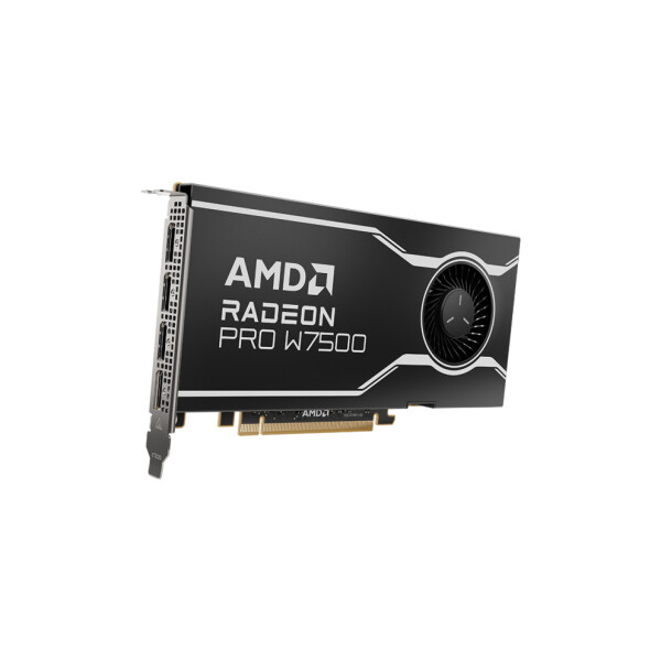 AMD RADEON PRO W7500 8GB RETAILPCIE 4.0 4xDP 8GB GDDR6 - 8.192 MB