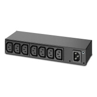 APC AP6015A - Standard - 0U/1U - Horizontal/Vertical - Schwarz - 8 AC-Ausg&auml;nge - C13-Koppler