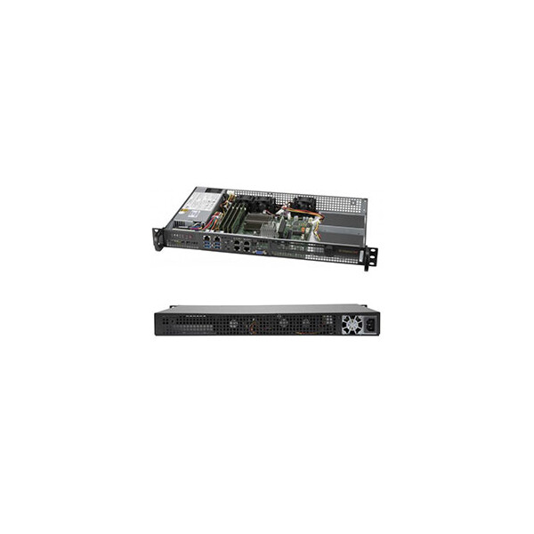 Supermicro 1U BARE Atom C3958 1X3.5 1XGBE - Atom