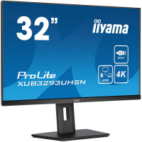 Iiyama 32"W LCD Business 4K UHD IPS USB-C Dock -...
