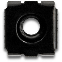 StarTech.com 10-32 K&auml;figmuttern - 50 St&uuml;ck - K&auml;figmutter - Stahl - Schwarz - TAA - REACH - CE - 13 mm - 13 mm