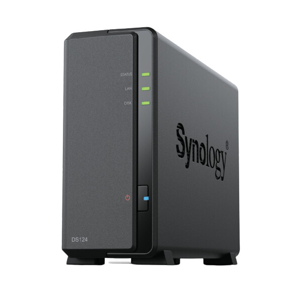 Synology DS124 RTD1619B 1.7GHzQC 1GBDDR4
