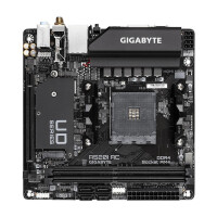 Gigabyte A520I AC - AMD - Socket AM4 - AMD Ryzen 3 3rd Gen - 3rd Generation AMD Ryzen 5 - 3rd Generation AMD Ryzen 7 - 3rd Generation AMD... - Socket AM4 - DDR4-SDRAM - 64 GB