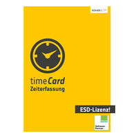 ReinerSCT timeCard 10 Zeiterf. Erw. 10 MA 1 Jahr Laufzeit