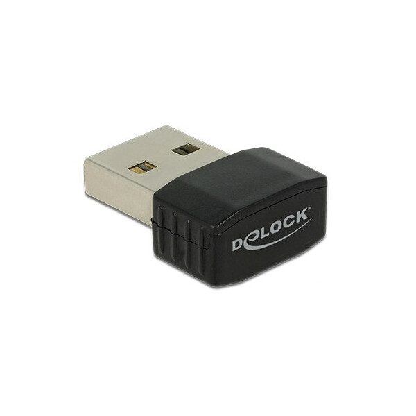 Delock USB 2.0 Dual Band WLAN ac/a/b/g/n Nano Stick - Netzwerkadapter - USB 2.0