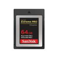 SanDisk ExtremePro 64GB - 64 GB - CFexpress - 1500 MB/s -...