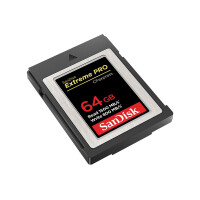 SanDisk ExtremePro 64GB - 64 GB - CFexpress - 1500 MB/s - 800 MB/s - Schwarz