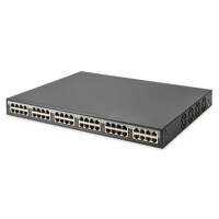 DIGITUS 24-Port Gigabit Ethernet PoE+ Injektor,...