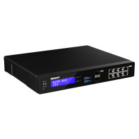 QNAP QuCPE-3032-C3558R-8G Intel Atom C3558R 8x2.5GbE RJ45 ports and 2x10GbE SFP+