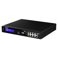 QNAP QuCPE-3032-C3558R-8G Intel Atom C3558R 8x2.5GbE RJ45 ports and 2x10GbE SFP+