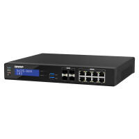 QNAP QuCPE-3034-C3758R-16G Intel Atom C3758R 8x2.5GbE RJ45 ports and 4x10GbE SFP+