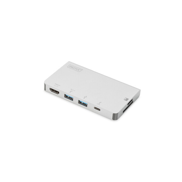 DIGITUS USB Type-C Multiport Travel Dock, 6-Port