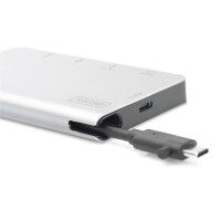 DIGITUS USB Type-C Multiport Travel Dock, 6-Port