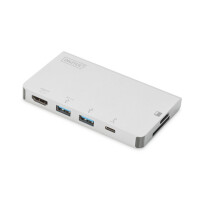 DIGITUS USB Type-C Multiport Travel Dock, 6-Port