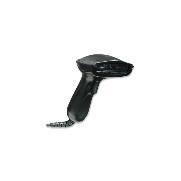 Manhattan CCD Long Range Barcodescanner, 500 mm Scanreichweite, USB, schwarz, Tragbares Ba