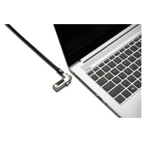 Kensington Slim NanoSaver® Ultra Kombinationsschloss - 1,8 m - Kensington - Zahlenschloss - Schwarz - Metallisch