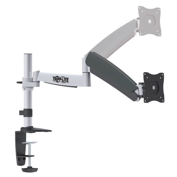 Eaton Tripp Lite DDR1327S Vollbewegliche Tischhalterung für 13 bis 27 Zoll Monitore – Klemme und Tülle - 9 kg - 33 cm (13 Zoll) - 68,6 cm (27 Zoll) - 75 x 75 mm - 100 x 100 mm - Schwarz