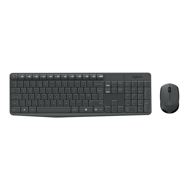 Logitech MK235 - Tastatur-und-Maus-Set - drahtlos