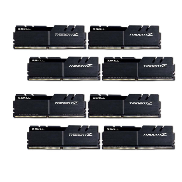 G.Skill 128GB DDR4-3600 - 128 GB - 8 x 16 GB - DDR4 - 3600 MHz - 288-pin DIMM - Schwarz