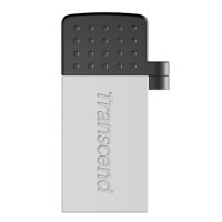 Transcend JetFlash 380S 16GB - 16 GB - USB Typ-A - 2.0 - Kappe - 3,2 g - Silber