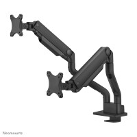 Neomounts Select Desk Mount double display topfix clamp &grommet