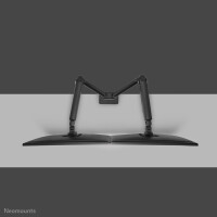 Neomounts Select Desk Mount double display topfix clamp &grommet