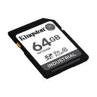 Kingston 64G SDXC Industrial pSLC - Extended Capacity SD...