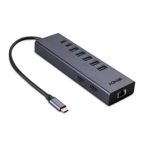 Lindy DST-Mini Duo USB C Laptop Mini Dock 2x 4K HDMI