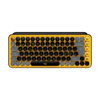 Logitech POP Keys Wireless Mechanical Keyboard With Emoji...