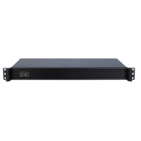 Inter-Tech IPC-K-126L - Rack - Server - Schwarz - Mini-ITX - Stahl - 1U