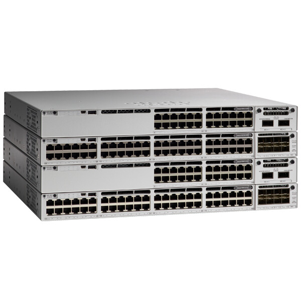 Cisco Catalyst 9300 48-port mGig UPoE+ Network Advantag - Switch - 10 Gbps